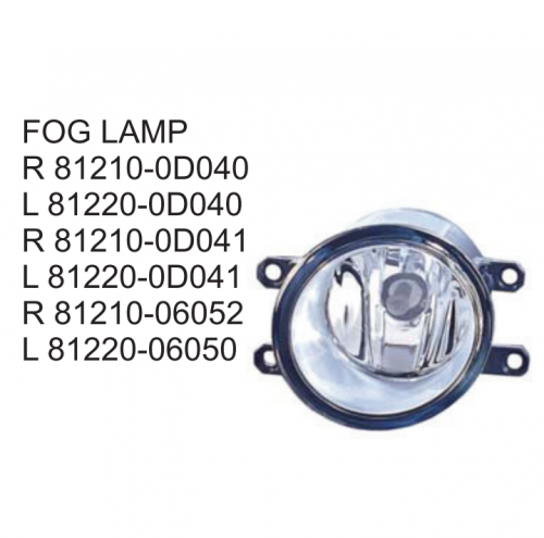 Toyota Corolla Altis 2008 Fog lamp