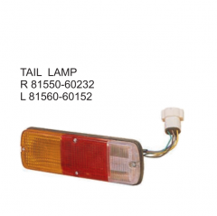 Toyota Land Cruiser FJ45 FJ75 1974-1980 Tail lamp 81550-60232 81560-60152