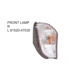 Toyota PRIUS ALPHA 2011 Front lamp 81520-47030